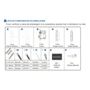 Fechadura Inteligente Digital Novadigital Zigbee Tuya Smart Life Alexa Zsl-06 Preto - Hub Zigbee Necessário