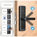 Fechadura Inteligente Digital Novadigital Zigbee Tuya Smart Life Alexa Zsl-06 Preto - Hub Zigbee Necessário
